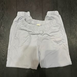 Brandy Melville Light blue purple sweatpants